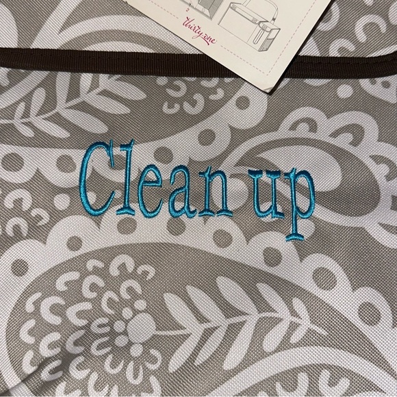 Thirty-One pack ‘n pull Gray and White Organizer - Picture 3 of 12